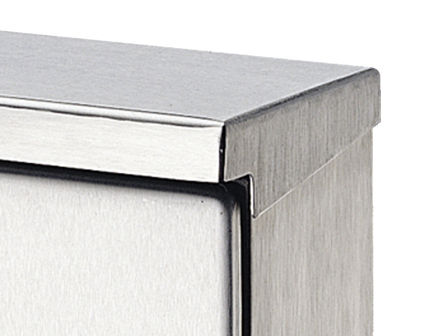 Rittal SZ Stainless Steel Wall Cabinet Canopy 760x300 - 2474000