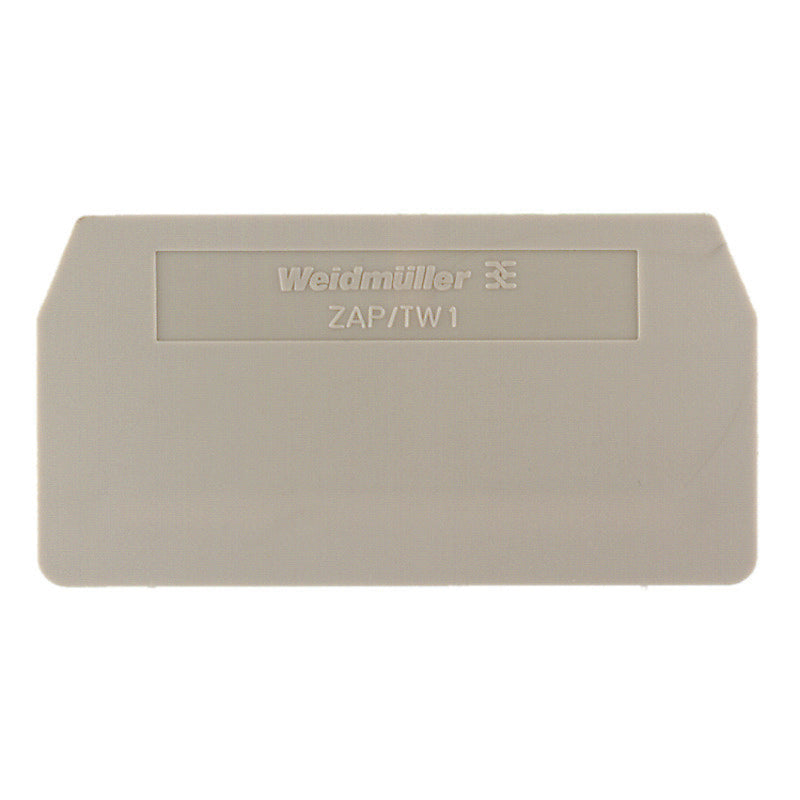 Weidmuller ZAP/TW Terminal Partition End Plate - 1608740000 [10 Pieces]
