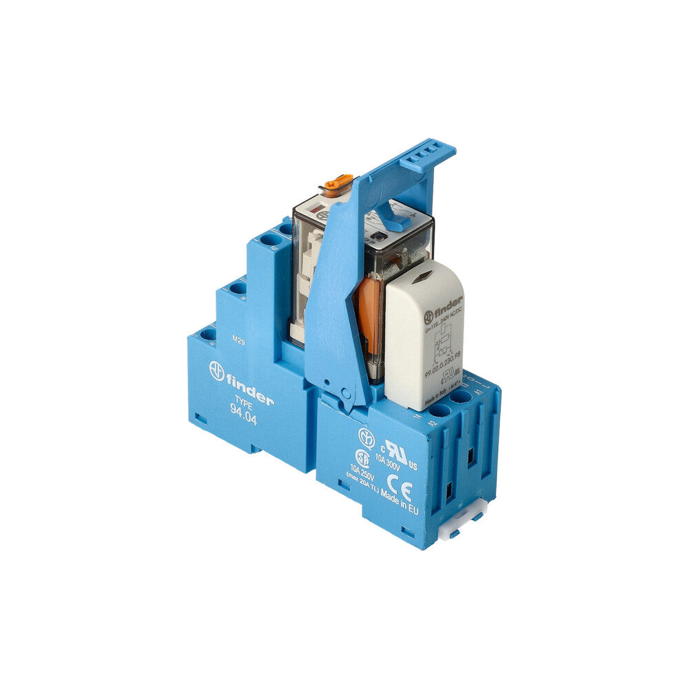 Finder 4CO Interface Relay 7A 230VAC With LED - 58.34.8.230.0060