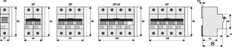 Eaton AZ-4-C125 4-Pole MCB Circuit Breaker 125A - 211812