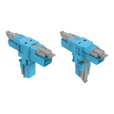 Wago T Distribution Connector 2 Pole Blue - 890-1620