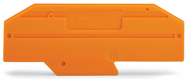 Wago 282-334 Gray End Plate 2mm - 282-334 [100 Pieces]