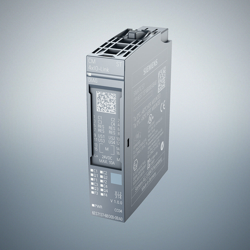 Siemens ET 200SP CM 4x IO-Link ST Communication Module - 6ES71376BD000BA0