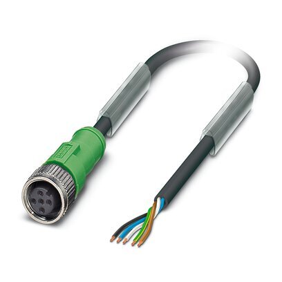 M12 5-Pin Sensor Actuator Cable 3M PUR - 1669835