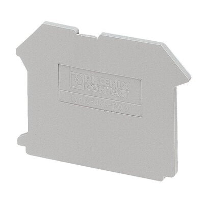 Phoenix Contact D-UK 5-Twin End Cover - 1923034 [10 Pieces]