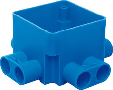 Square Ceiling Junction Box 55mm With 8x16mm Inlets - 7110.420 [2 Pieces]