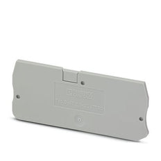Phoenix Contact D-ST 2.5 QUATTRO End Cover Gray - 3030514 [10 Pieces]