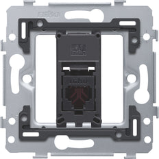 Single RJ11 UTP Wall Socket With Mounting Frame - 170-75213