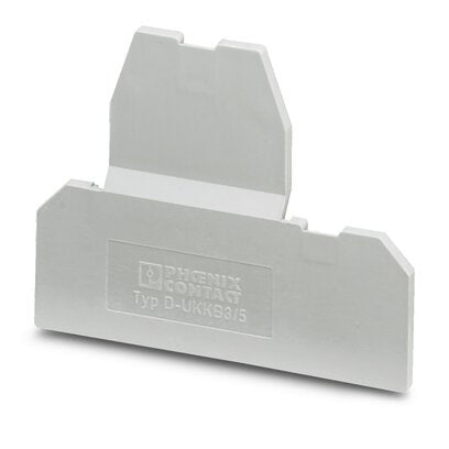 Phoenix Contact End Cover D-UKKB 3/5 Gray - 2771023 [5 Pieces]