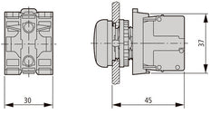 Eaton M22-TA Telescopic Mounting Adapter - 226161