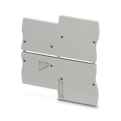 Phoenix Contact D-STIO 2.5/3 Terminal Block End Cover - 3209112 [10 Pieces]