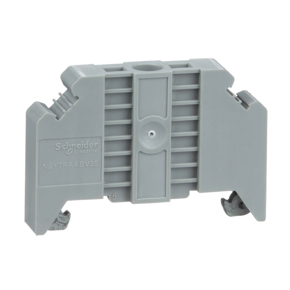 Schneider Electric DIN Rail End Bracket 35mm Screw Mount - NSYTRAABV35 [50 Pieces]
