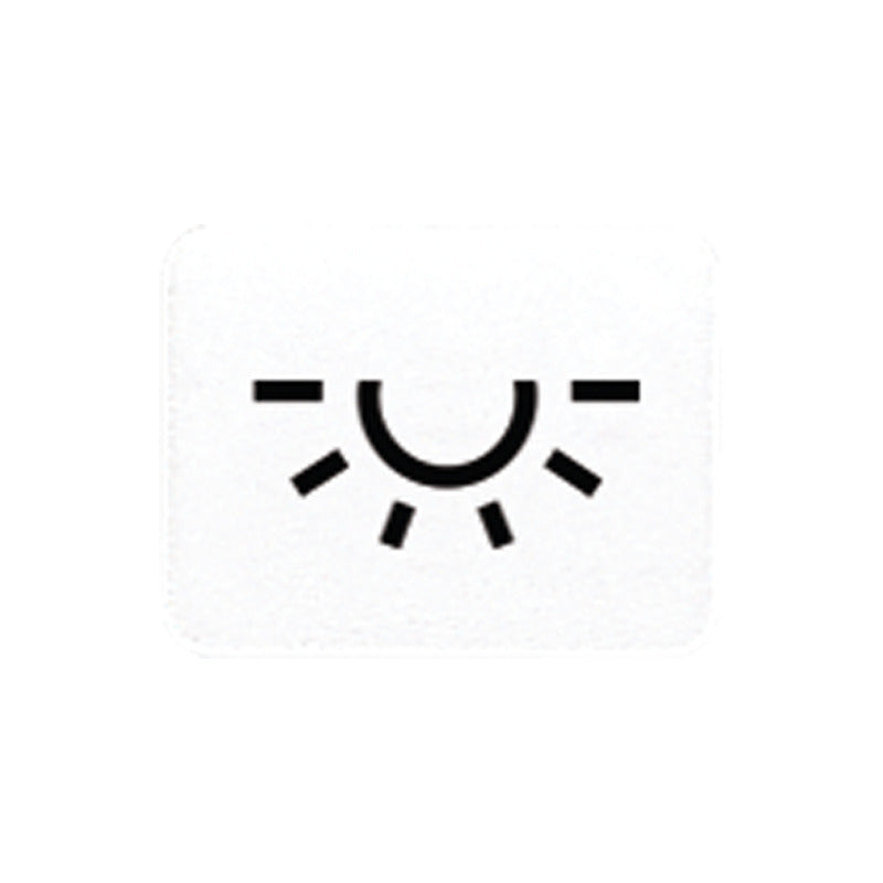 Jung CD500 Light Symbol Insert Alpine White - 33LWW [5 Pieces]