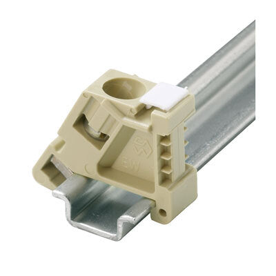 Weidmuller EW 15 End Bracket For TS15 Rail Mounting - 0382860000 [20 Pieces]