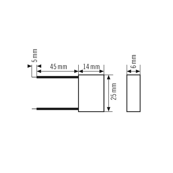 ESYLUX RC Filter 230V Inductive Load Suppressor - EP10426988