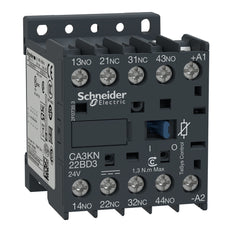 Schneider TeSys K Auxiliary Contactor 2NO 2NC 24VDC - CA3KN22BD3