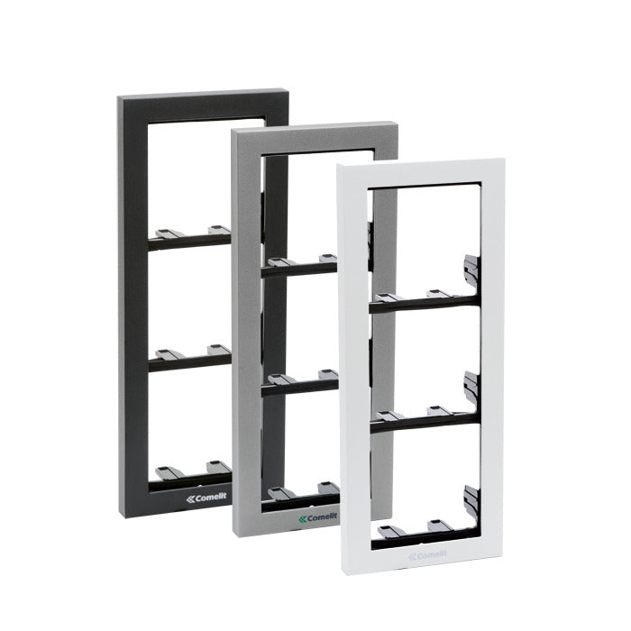 Comelit 3-Module Aluminum Frame For Powercom iKall - 3311/3A