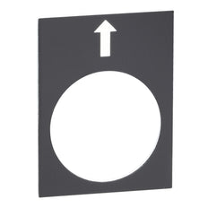 Harmony Black Left Arrow Label 30x40mm - ZB2BY2910 [5 Pieces]