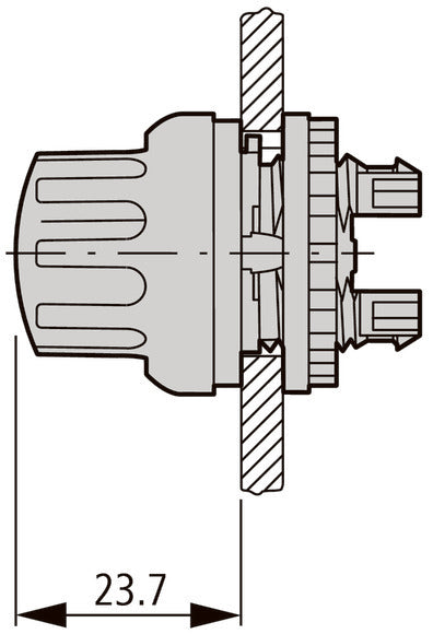 RMQ-Titan 3-Position Selector Switch With Rotary Head - 226838