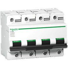 Schneider Electric C120N 4P 125A Circuit Breaker 10kA - A9N18355