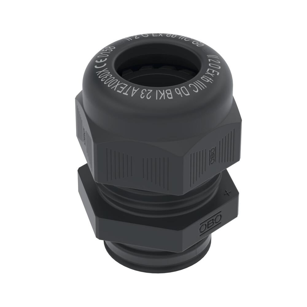 Explosion-Proof M25 Cable Gland IP68 Polyamide Black - 2050331 [2 Pieces]