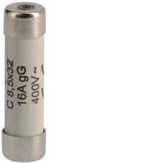 Hager Cylindrical Fuse 16A 400V AC 8.5x32mm - L8532C16 [10 Pieces]