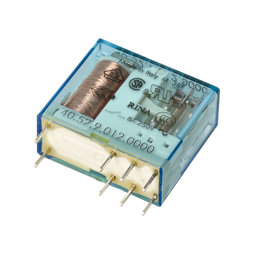Finder 40.52 PCB Relay 12VDC 2CO 8A AgNi - 40.52.9.012.0000
