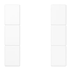 Jung KNX 3-Button Push Panel LS Series Alpine White - LS503TSAWW
