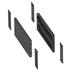 Schneider Electric Side Plinth Panels 400x200mm Set - NSYSPS4200 [4 Pieces]