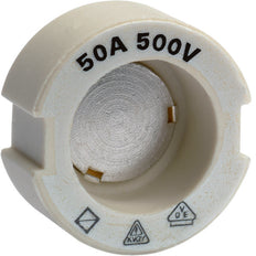 Hager LE33P50 Push-In Ceramic Gauge Screw DIII 50A 500V - LE33P50 [5 Pieces]