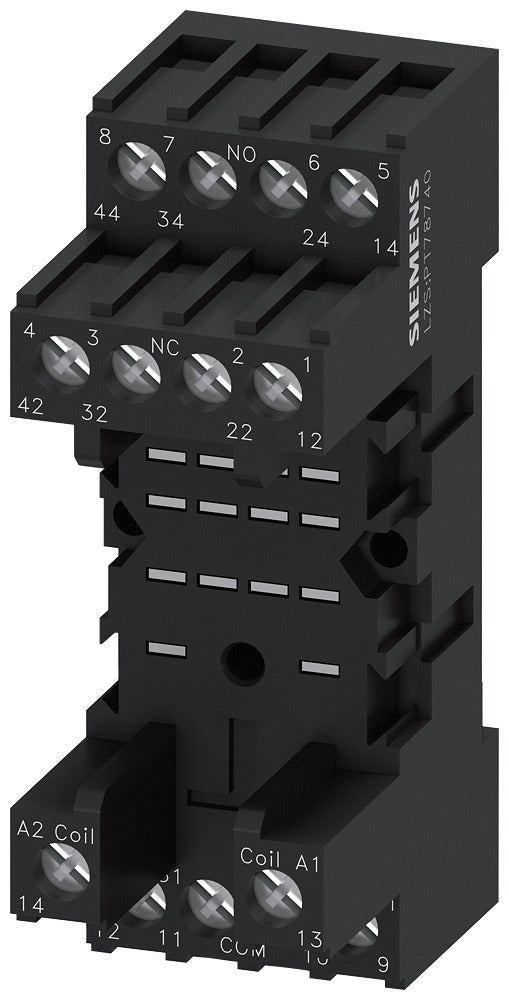 Siemens PT Relay Socket 4 Changeover Contacts - LZS:PT78740