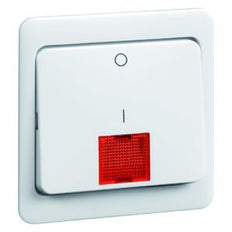 Honeywell PEHA 2/3 Pole Rocker Switch With Red Lens - 00166211