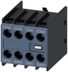Siemens 3RH2911 4NO Auxiliary Switch Block - 3RH29111XA400MA0