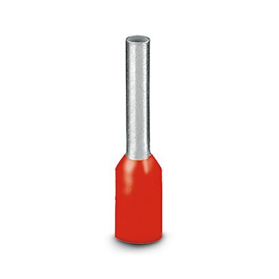 Phoenix Contact Red Ferrule 1mm² 8mm Sleeve - 3200904 [1000 Pieces]