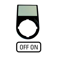 Eaton M22S ST GB10 Label Carrier With Off On Legend - 216499 [5 Pieces]