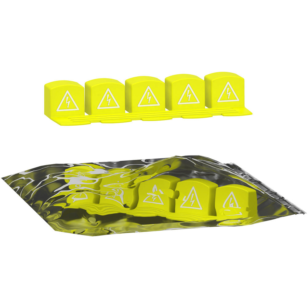 Acti9 Busbar Tooth Insulation Cap Set - A9XPT620 [20 Pieces]