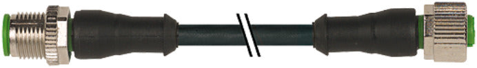 M12 Male Female Sensor Cable 5-Pin PUR 2M - 7000-40041-6350200