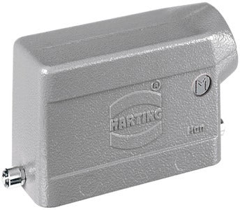 Harting Han 16B Side Entry Hood M25 Aluminum - 19300161541