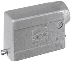 Harting Han 16B Side Entry Hood M25 Aluminum - 19300161541