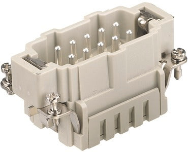 Han ES 10-Position Male Power Connector 16A - 09330102616