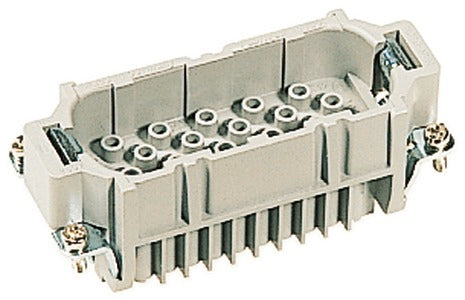 Harting Han D 40-Pin Male Crimp Insert Connector - 09210403001
