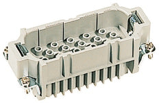 Harting Han D 40-Pin Male Crimp Insert Connector - 09210403001