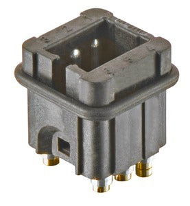 Harting 6-Pin Male Connector With Screw Termination - 09700062616