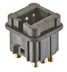 Harting 6-Pin Male Connector With Screw Termination - 09700062616