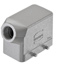 Harting 10B Side Entry Hood M20 Aluminum - 19300101520