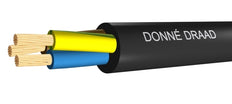 Premium VMvL Eca 3G1mm2 90C Black Vinyl Cable 100M - D09762 [100 Meters]