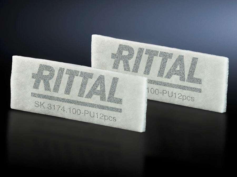 Rittal SK Filter Mat For Roof Ventilation 3138 3139 Series - 3174100 [12 Pieces]