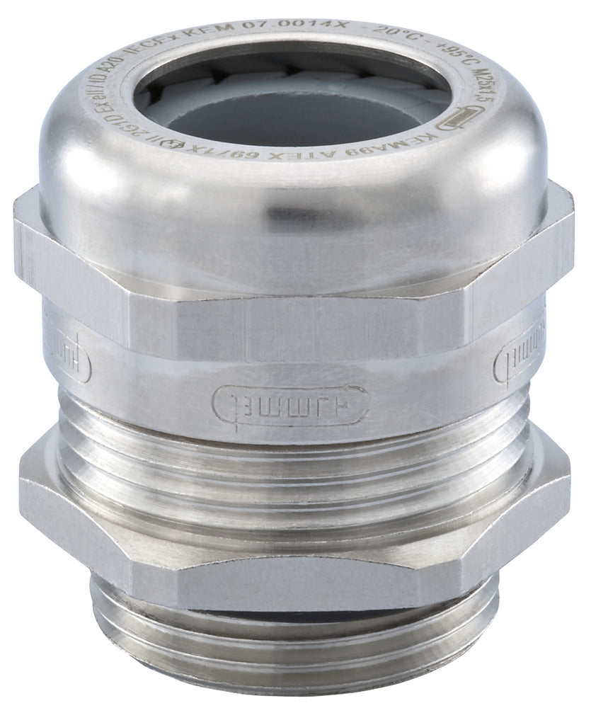 EMC Cable Gland HSK-M PG11 Nickel-Plated Brass - 1616110015