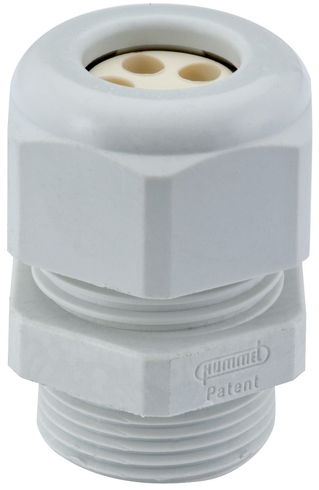 HSK-K Multi Cable Gland M25x1.5 Gray IP68 - 1597250150 [2 Pieces]