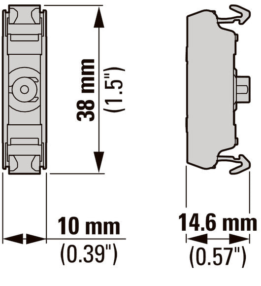 RGB LED Indicator Module Front Mount 24VDC - 180800
